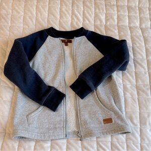 5/$15 Closet Sale! Boys 7 for all mankind sweatshirt material zip-up, 4T